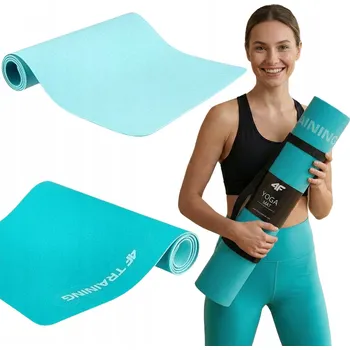 podložka na cvičení Podložka na cvičení 4F 183 cm x 61 cm, vícebarevná