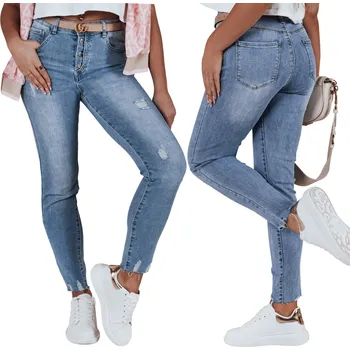 Dámské džíny Dámské úzké nohavice džíny DStreet UY2384 velikost S