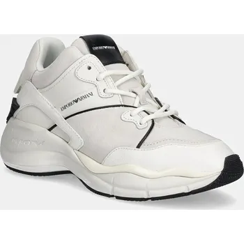 Dámská móda Semišové tenisky Emporio Armani X3X228.XR227.R043 bílá 00X, EUR 38