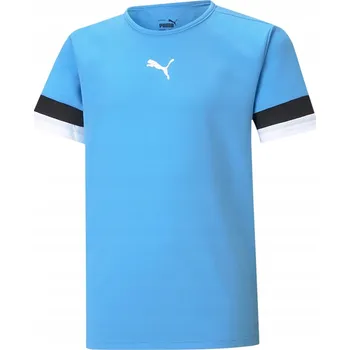 Dětské tričko Puma teamRISE Jersey Jr modré VEL. 12