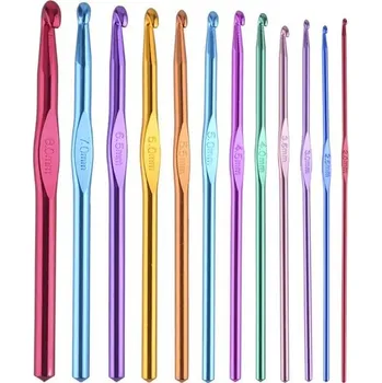 turistický batoh Háčky na háčkování - 12 kusů