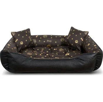 Pelíšek pro psa JAKS Voděodolný pelíšek pro psa a kočku golden bones Pelíšek velikosti: 75 x 65 cm