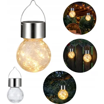 Zahradní dekorace Solární žárovka do girlandy zahrada dekorace balkon barevné LED