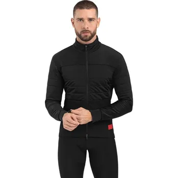 Pánská vesta SIROKO Pánská zimní softshellová cyklistická bunda DW Territory L ČERNÁ