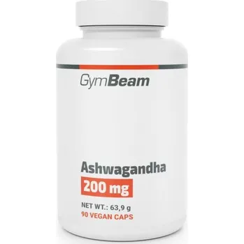 Doplněk stravy GymBeam Ashwagandha 200 mg 90 kaps. (VÝPRODEJ)