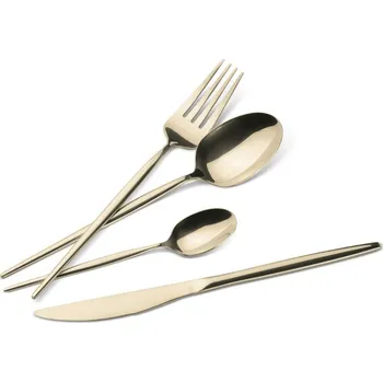 Příbor Berlinger Haus 24dílná sada příborů, MIRROR CHAMPAGNE 54278 BH/3067