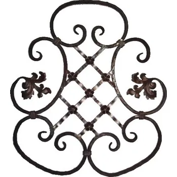 Kovářský ornament H 710 x L 630 mm, 12 x 12 mm