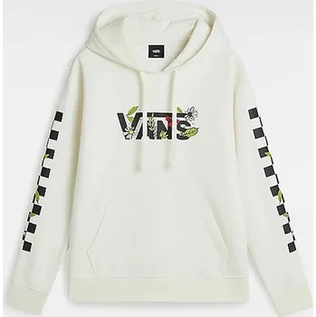 Dámské oblečení mikina dámská VANS FOLIAGE BFF HOODIE marshmallow - L