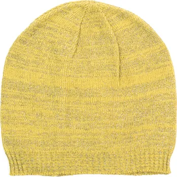 Čepice Szaleo zimní čepice beanie žlutá, univerzální velikost