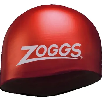 Plavecká čepice ZOGGS Plavecká čepice OWS SILICON CAP POUZE červená (VÝPRODEJ)