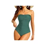 Jednodílné plavky Smismivo zelené L