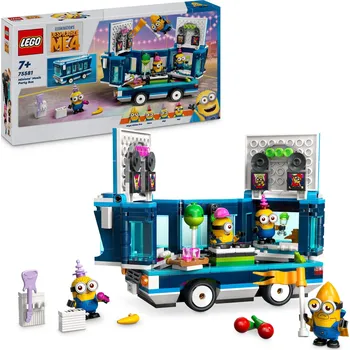 Stavebnice LEGO LEGO Já, padouch 4 Mimoni Party autobus Mimoňů 75581