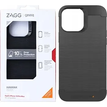 Pouzdro na mobilní telefon Zadní Kryt Zagg Gear4 pro Apple iPhone 13 Pro Max, černý