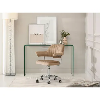 Otočná kancelářská židle Mebel-Partner béžová