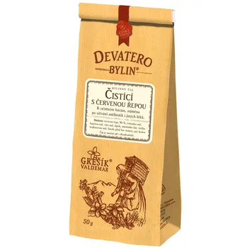 Čaj Valdemar Grešík Čistící čaj s červenou řepou