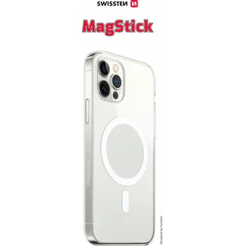 Pouzdro na mobilní telefon SWISSTEN MagStick Clear Jelly pouzdro pro iPhone XR, průhledné