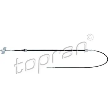 Lanko parkovací brzdy Lanovod parkovací brzdy TOPRAN 118 700