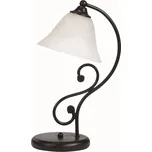 Stolní lampa Rabalux Dorothea bílá, černá 40 W