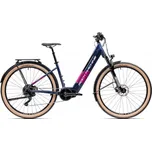Rock Machine Storm INT e90-29 Lady Touring Matte Navy/Silver/Pink 2022 Průměr kol: 29", Výška rámu: (19" = 48 cm), Velikost rámu: L