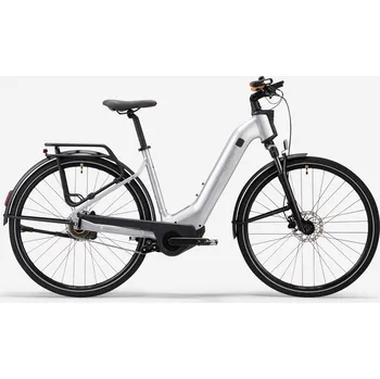 Elektrokolo ROCKRIDER Trekové elektrokolo se motorem Owuru E-ACTV 900 s nízkým rámem S ŠEDÁ 2025