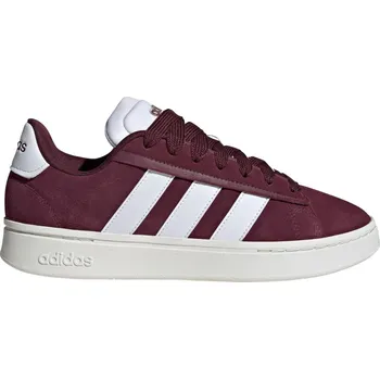 Pánské tenisky ADIDAS Boty Grand Court Alpha 44 BÍLÁ|KAŠTANOVÁ|ČERVENÁ