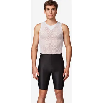 Cyklistické kalhoty VAN RYSEL Pánské kraťasy na silniční cyklistiku beze šlí Essential 2XL ČERNÁ