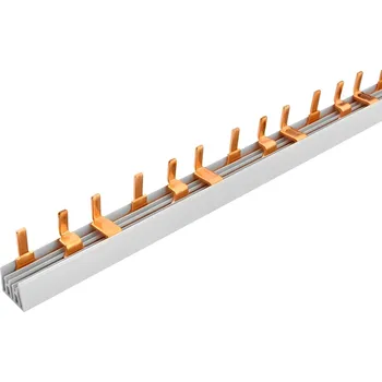 Jistič Propojovací lišta HONI S-3L-210-10, 3 fáze, 63 A, rozteč 15 mm, kolík/jazýček - 22 cm