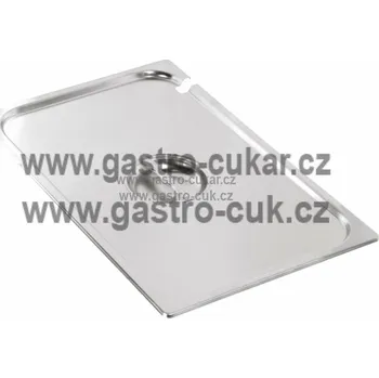 GASTRONORM GN 2/3 (h=20 - 200 mm) nerezová plná GN provedení: víko s výřezem naběračka PROFI