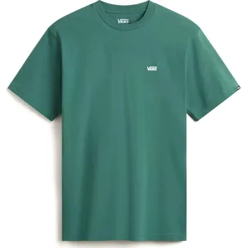 Pánská móda tričko pánské VANS MN LEFT CHEST LOGO T BISTRO GREEN - S