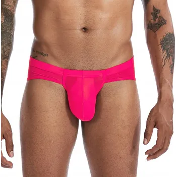 Slipy B173 Pánské průhledné slipy s Push UP efektem -3XL