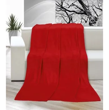 deka Polyester deka Bellatex 150 cm x 200 cm červená