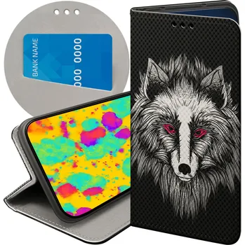 Pouzdro na mobilní telefon Flipové pouzdro Hello Case pro Xiaomi Redmi 8, bílé