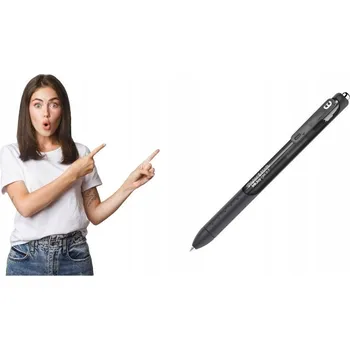 Gelová propiska černé Paper Mate