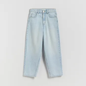 Dívčí džíny Reserved - Baggy džíny - modrá - 346HN-05J - 346HN-05J-164