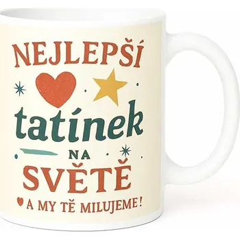 Hrnek pro tatínka 5 - bílý