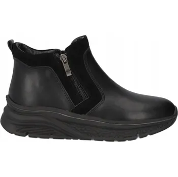 Dámská zimní obuv Dámské kožené kotníkové kotníkové boty na platformě Filippo , lehké, vel. 37