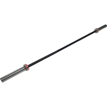 Tyč činky Olympijská osa IRONLIFE PREMIUM Pro Lifting Bar 2200/50, BLACK + CHROM