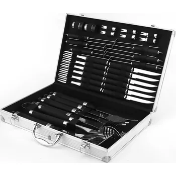 Grilovací nářadí Kufřík s grilovacím náčiním BBQ Tarrington House 33-dílný