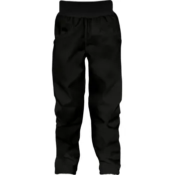 Dětské softshellové kalhoty WAMU Klasik Dětská velikost: 146-152 / Barva: černá