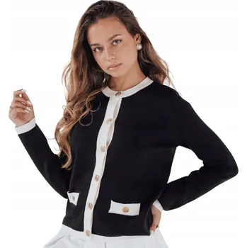 Dámský svetr DStreet dámský svetr černý klasický do boků velikost M/L