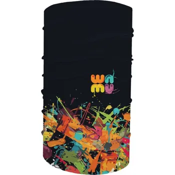 Nákrčník Multifunkční šátek WAMU Game On Velikost: S / Barva: černá