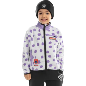 Pánská mikina SIROKO Chlapecká fleecová mikina Popsicle 9 LET BÍLÁ