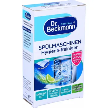 Univerzální čisticí prostředek Dr. Beckmann Čistič myčky nádobí 75g prášek na čištění Citronový DE