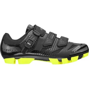 Pánská móda Force MTB TURBO černé cyklistické tretry POUZE EU 41 (VÝPRODEJ) + DÁREK