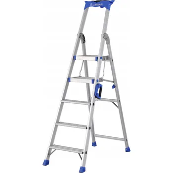 Žebřík Žebřík jednostranný 5stupňový hliníkový Pro Step LEMAR 020305