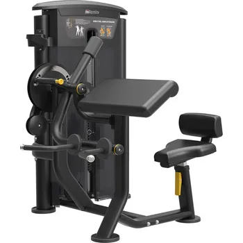 Posilovací stroj IMPULSE Biceps Curl/Tricep Extension - černý rám + černé čalounění Posilovací stroj Biceps Curl/Tricep Extension 72 kg