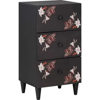 Televizní stolek vidaXL Úložné skříně se zásuvkou Vícebarevný 40 x 33,5 x 75 cm [4018723]