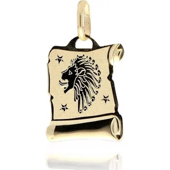 Přívěsek MOISS prívěsek ze žlutého zlata LEV