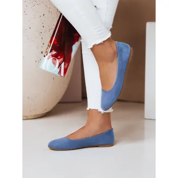 Dámské lodičky Baleriny dámské MINIMALL ZY0672 Barva: Nebeská, Velikost: 40