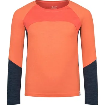 Dívčí tričko Tričko Trollkids Orange/ Dunkelblau 1590917 140